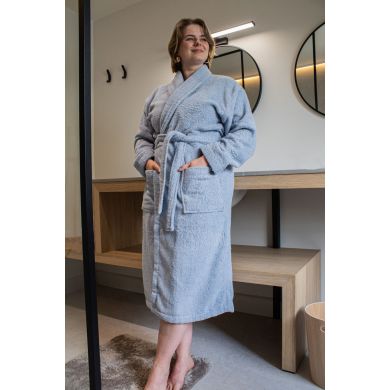 Халат LINDU L/XL, темно-коричневый Tiseco 3608DARKTAUPE