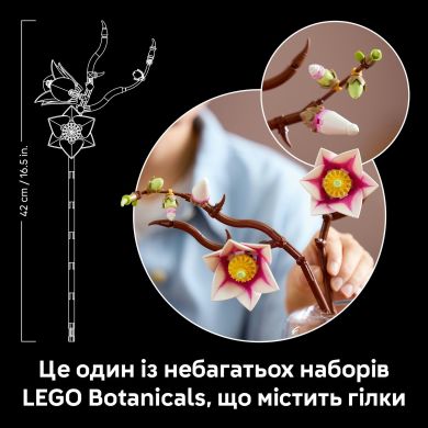 Конструктор Гілки магнолії LEGO Botanicals 11510