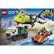 Конструктор LEGO City Ремикс самолета, грузовика и судна на воздушной подушке 60505