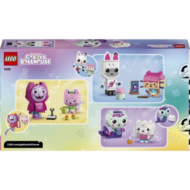 Конструктор LEGO Gabby's Dollhouse Друзья-кошки Габби из кубиков 11215