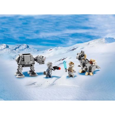 Конструктор LEGO Star Wars TM Мікрофайтери: AT-AT проти таунтауна 205 деталей 75298