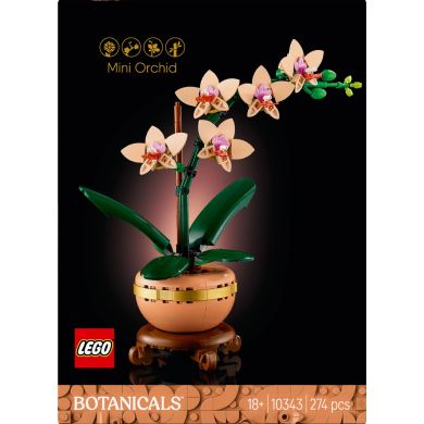 Конструктор Міні орхідея LEGO Botanicals 10343
