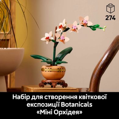 Конструктор Міні орхідея LEGO Botanicals 10343