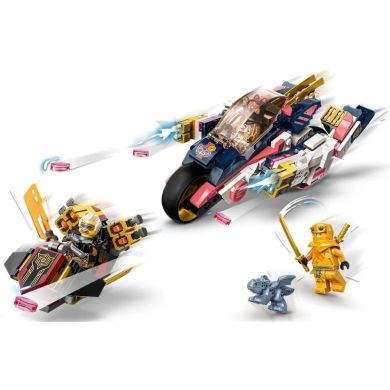 Конструктор LEGO Перегоновий робобайк-трансформер Сори Ninjago 71792