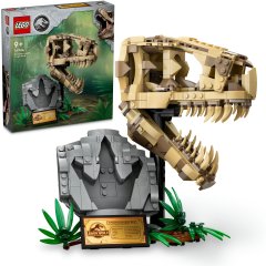 Конструктор Окаменелости динозавров: череп тираннозавра LEGO Jurassic World 76964