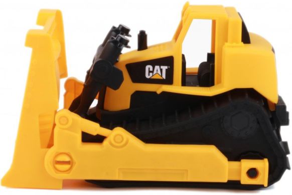 Машинка CAT мини-строительная техника Бульдозер 17 см 82012F, Жёлтый