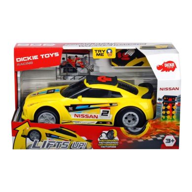 Машинка Dickie Toys Nissan GT-R рейсингова із ефектами 26 см 3764010
