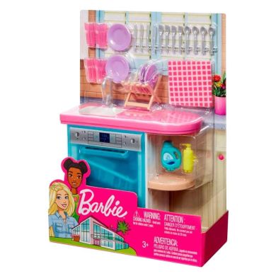 Набор мебели и аксессуаров для дома в ассортименте Barbie Family FXG33