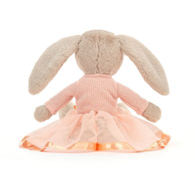 М'яка іграшка Jellycat (Джеллі кет) Кролик у балетному вбранні Лотті Банні 27 см LOT3BB