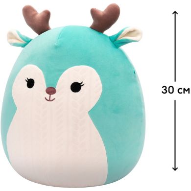 Мягкая игрушка SQUISHMALLOWS ОЛЕНЬ ЛОПСАНГ (30 см) SQCR06688