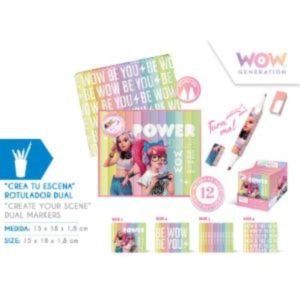 Набор двухсторонних маркеров Wow Generation cdu WOW00060