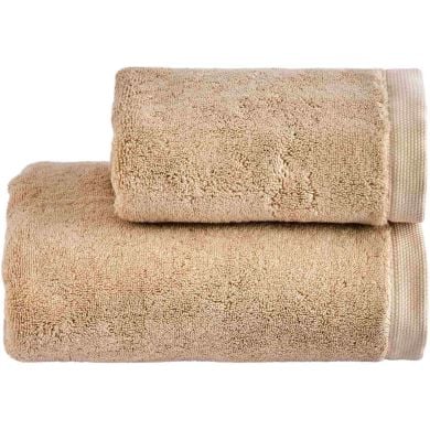 Набор полотенец OPALE (60*110см, 40*60см), TAUPE Biancoperla