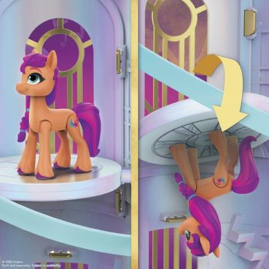 Набор Парусный Замок серии My Little Pony Royal Racing Ziplines Princess Petals & Cloudpuff F2156