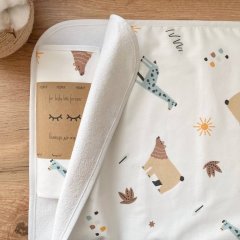 Непромокаемая пеленка 50*80 Animals Msonya 11563