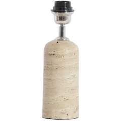 Подставка для лампы &Oslash;9x18 см MALAKAI, травертин, песочная Light&Living 8316113