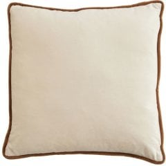 Подушка 45x45 см CIVENS кремово-пісочна Light&Living 6877343