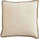 Подушка 45x45 см CIVENS кремово-пісочна Light&Living 6877343