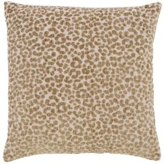 Подушка 45x45 см SAFFORD пісочна з пір'яним наповнювачем Light&Living 6888881