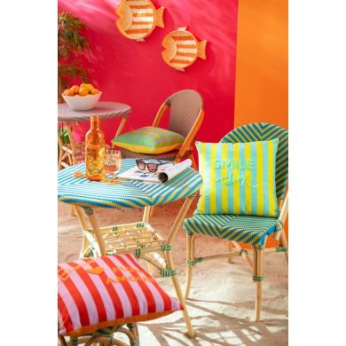 Подушка SUNSHINE/SMILE (45x45x15 см) J-LINE 61424