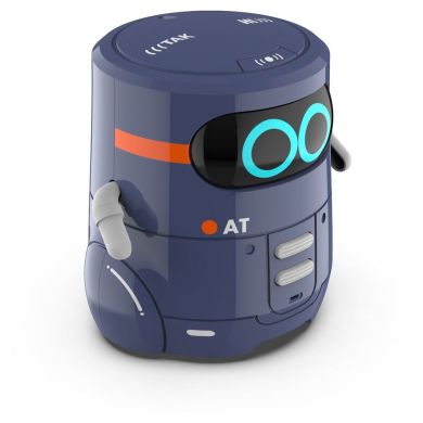Розумний робот з сенсорним керуванням та навчальними картками - AT-ROBOT 2 (темно-фіолетовий, озвуч At-Robot AT002-02-UKR
