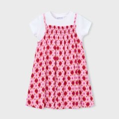 Платье с принтом для девочки Mayoral 92 Розовый 3933