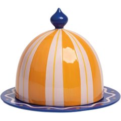Тарелка для десерта с крышкой-куполом Jolly orange, Ø 18 см, & Klevering 2833-01