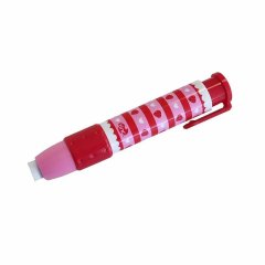 Ластик висувний в олівці з ароматом полуниці Tinc Scented Click Eraser Pen CLERPNPK