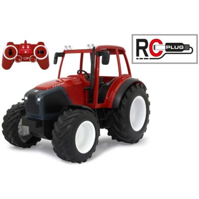 Трактор на радіокеруванні Lindner Geotrac 1:16 2,4GHz, червоно-чорний Jamara 405051