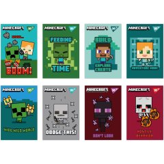 Блокнот YES А7/48 кл клей YES Minecraft 152110
