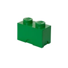 Двоточковий зелений контейнер для зберігання Х2 Lego 40021734