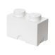 Двухточечный белый контейнер для хранения Х2 Lego 40021735