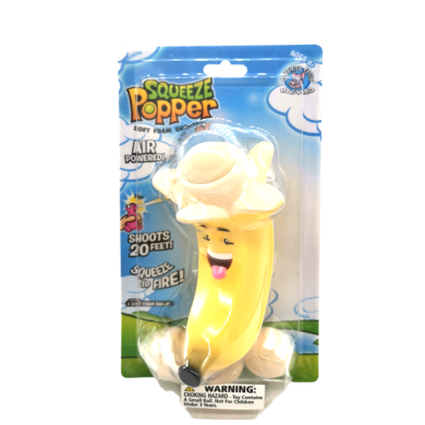 Іграшка Squeeze Popper Стріляюча фігурка Банан 55006