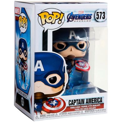Ігрова фігурка Funko Pop Avengers endgame Капітан Америка із мйольніром 45137