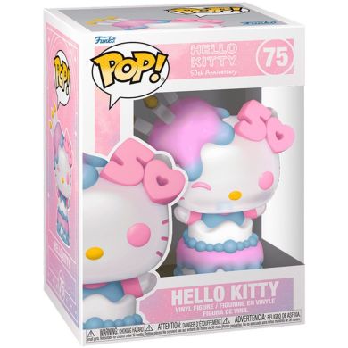 Ігрова фігурка FUNKO POP! cерії Sanrio: Hello Kitty ХЕЛОУ КІТТІ В ТОРТІ 76089