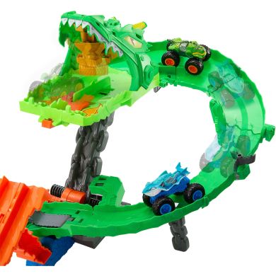 Игровой набор Атака огненного дракона Monster Trucks Hot Wheels JFR06