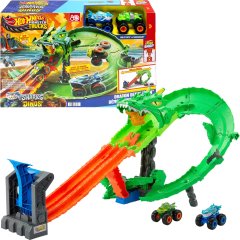 Игровой набор Атака огненного дракона Monster Trucks Hot Wheels JFR06