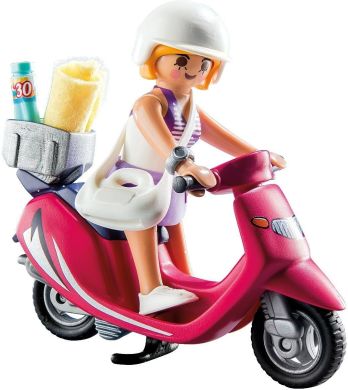 Игровой набор Пляжница со скутером Playmobil 9084