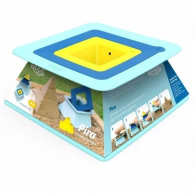 Игровой набор Quut Pira Строим замки из песка и снега Голубой, Синий, Желтый 170761