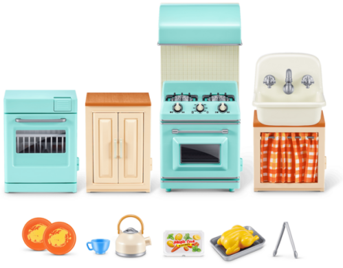 Большой игровой набор ZURU MINI BRANDS Магическая кухня 77858