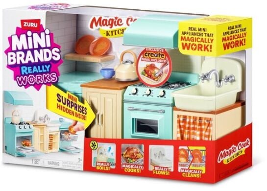 Большой игровой набор ZURU MINI BRANDS Магическая кухня 77858