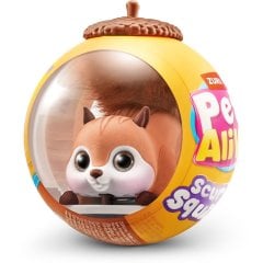 Інтерактивна іграшка PETS ALIVE S1 БІЛОЧКА (коричневий) 9565E
