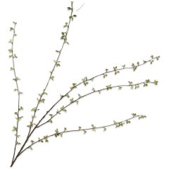 Ирга (амеланхиер), ветка, зеленая, 122 см. Silk-ka 160331