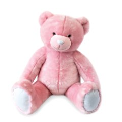 Колекційний DouDou ведмідь рожевий 120 см DC3462