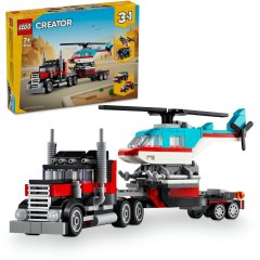 Конструктор Бортова вантажівка з гелікоптером LEGO Creator 31146