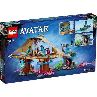 Конструктор LEGO Avatar Будинок Меткаїна в рифах 528 деталей 75578