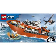Конструктор LEGO City Спасательный катер и вертолет береговой охраны 60504
