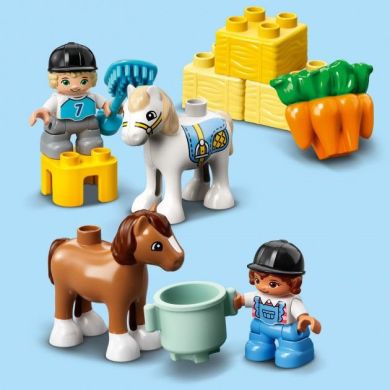 Конструктор LEGO DUPLO Town Конюшня для лошади и пони 65 деталей 10951