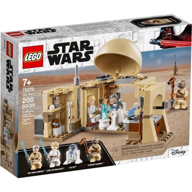 Конструктор LEGO Star Wars Хатина Обі-Вана Кенобі, 200 деталей 75270