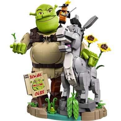 Конструктор Шрек, Осел и Кот в сапогах Lego дет. 72423
