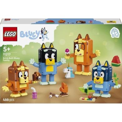Конструктор Сім'я Блуї з кубиків Lego Bluey 11217
